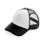 Black And White Trucker Hat