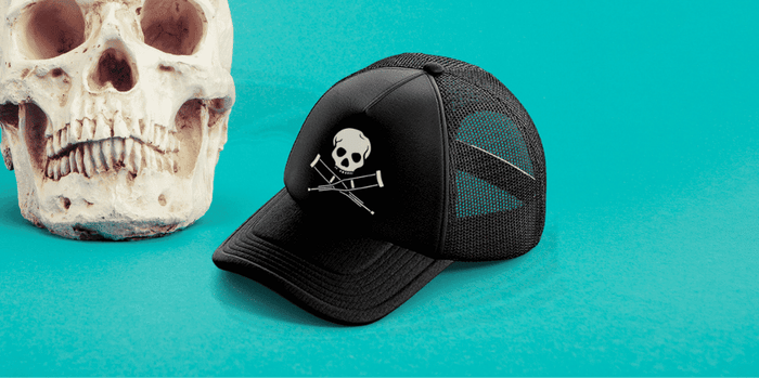 Skull Trucker Hat