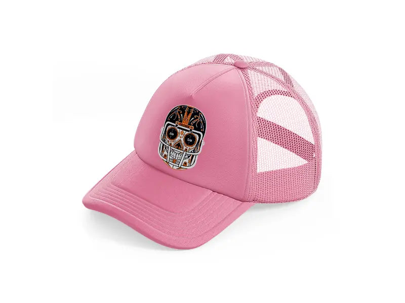 chicago bears mexican helmet pink trucker hat