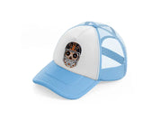 chicago bears mexican helmet sky blue trucker hat