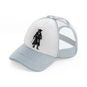 pirate & sword grey trucker hat