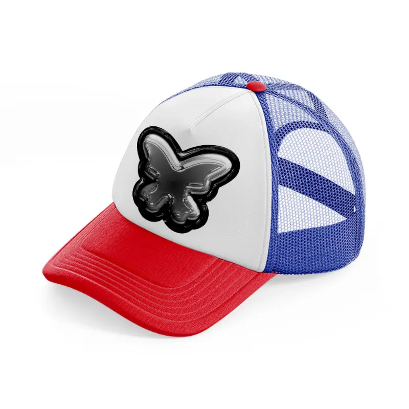 butterfly multicolor trucker hat