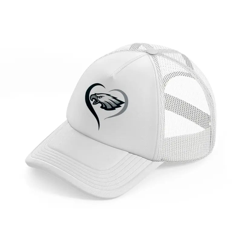 philadelphia eagles lover white trucker hat