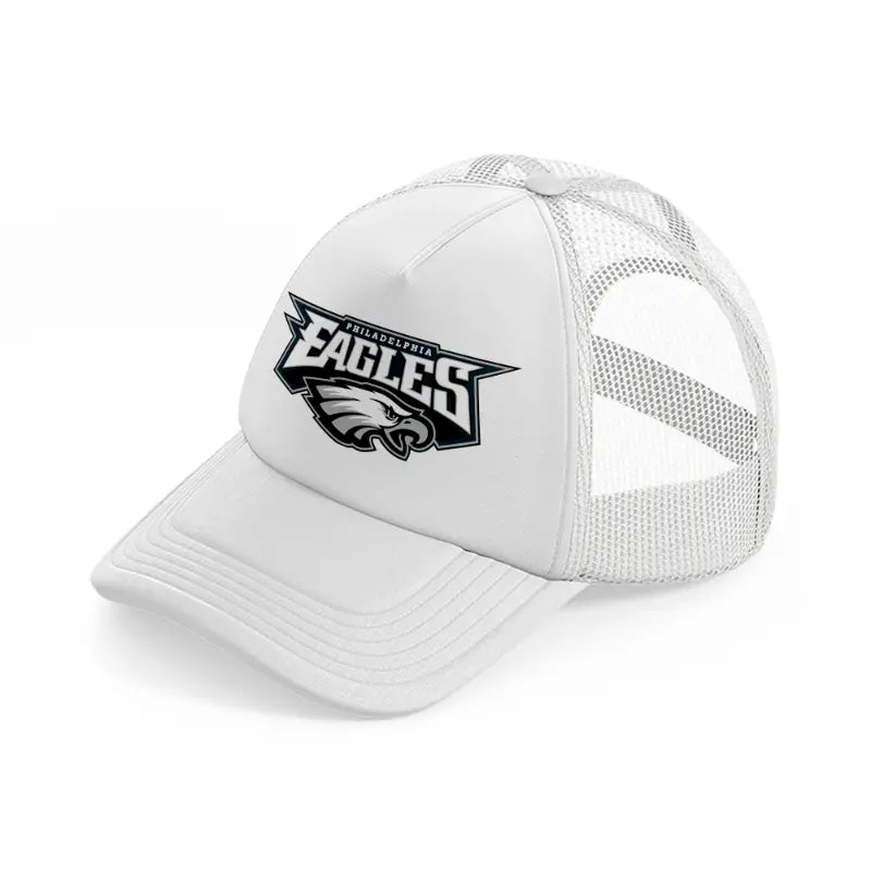 philadelphia eagles white trucker hat
