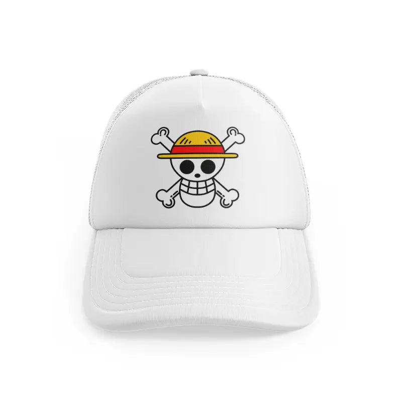 Luffy Logowhitefront view