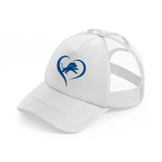 detroit lions lover white trucker hat