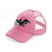 bat pink trucker hat