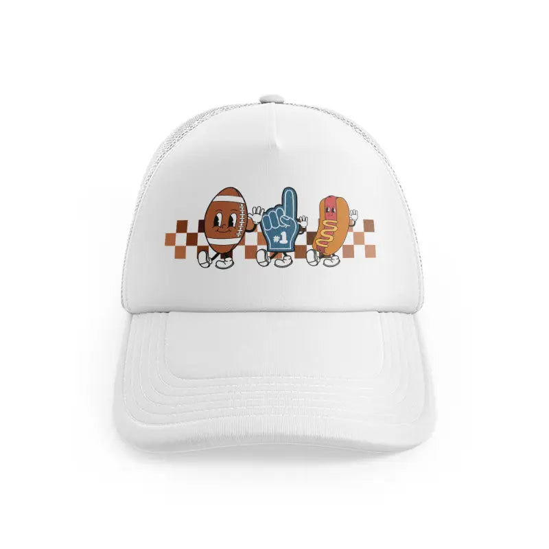 Football Characterswhitefront view