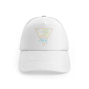 h210805 09 aloha 80s style vintage white trucker hat
