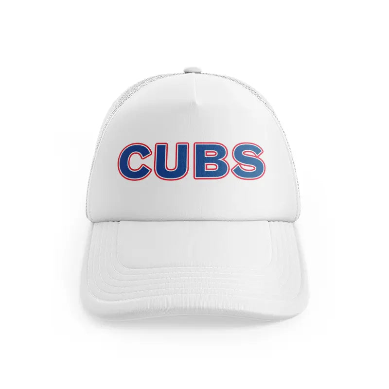 Cubs Textwhitefront view