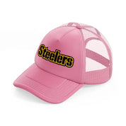 steelers pink trucker hat