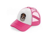 chicago bears mexican helmet neon pink trucker hat