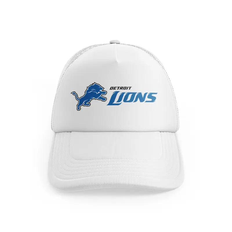 Detroit Lions Logowhitefront view
