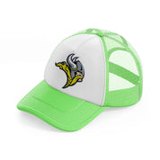 minnesota vikings retro lime green trucker hat