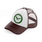 philadelphia eagles retro brown trucker hat