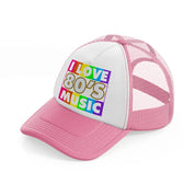quoteer 220616 up 12 pink and white trucker hat