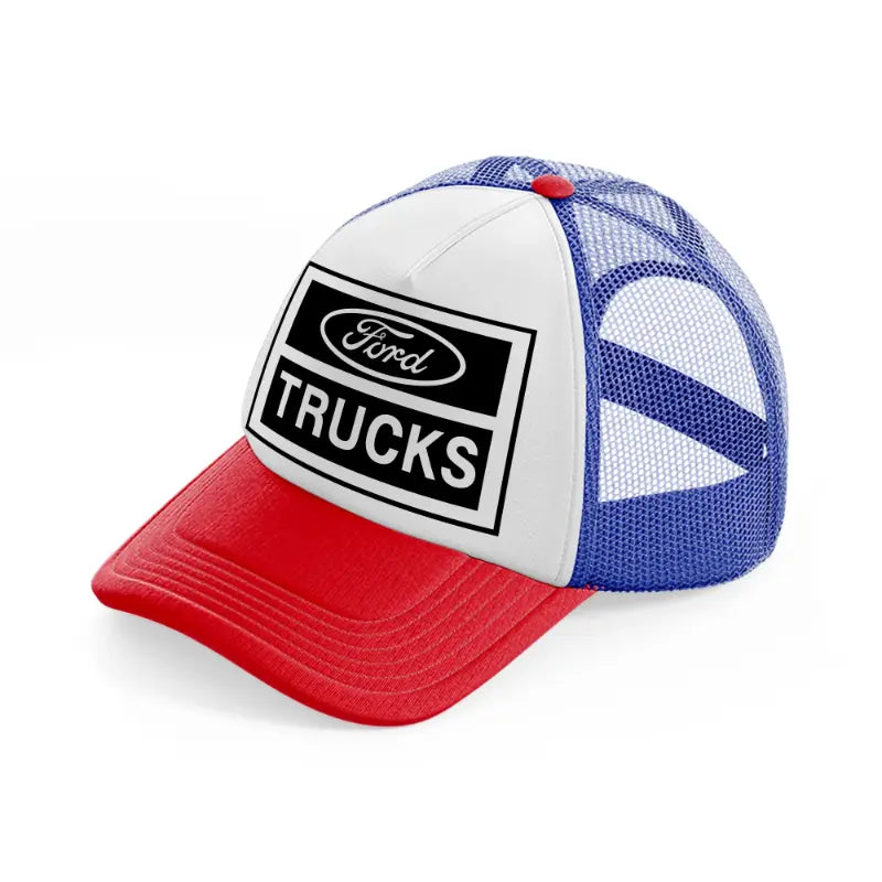 ford trucks multicolor trucker hat