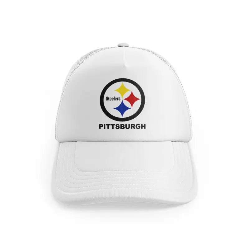 Pittsburgh Steelers Black Badgewhitefront view