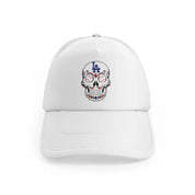Los Angeles Dodgers Skullwhitefront view