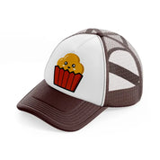 cupcake brown trucker hat