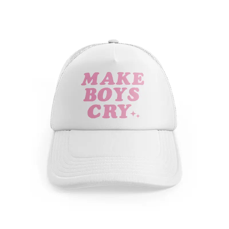 Make Boys Crywhitefront view