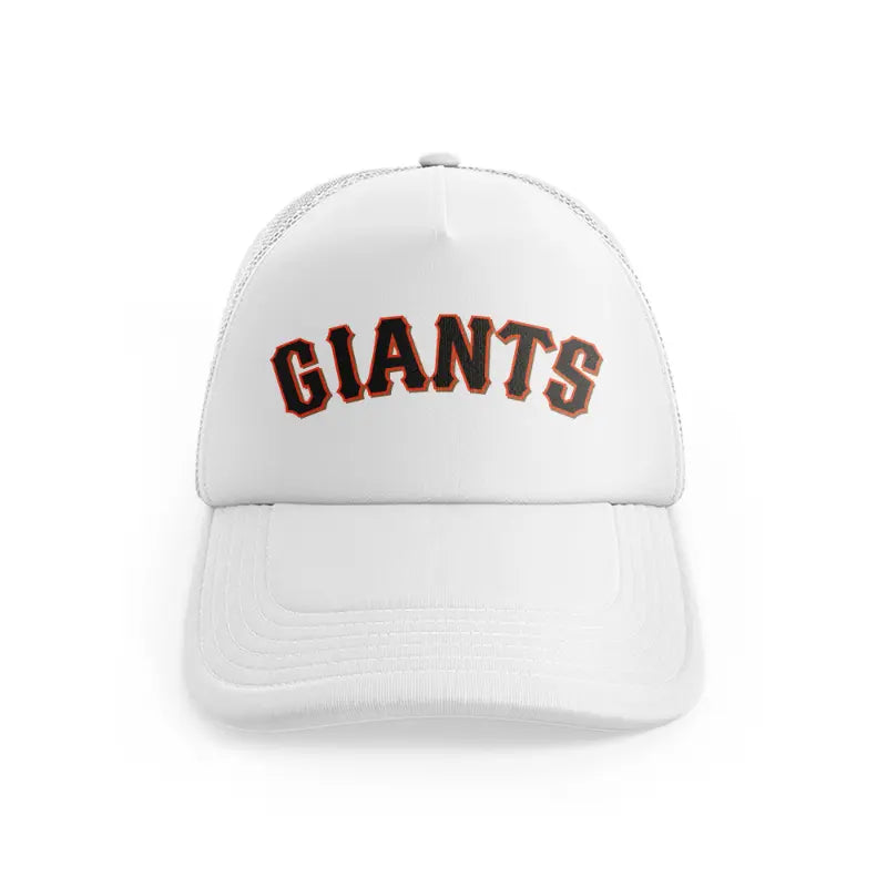 Giants Textwhitefront view