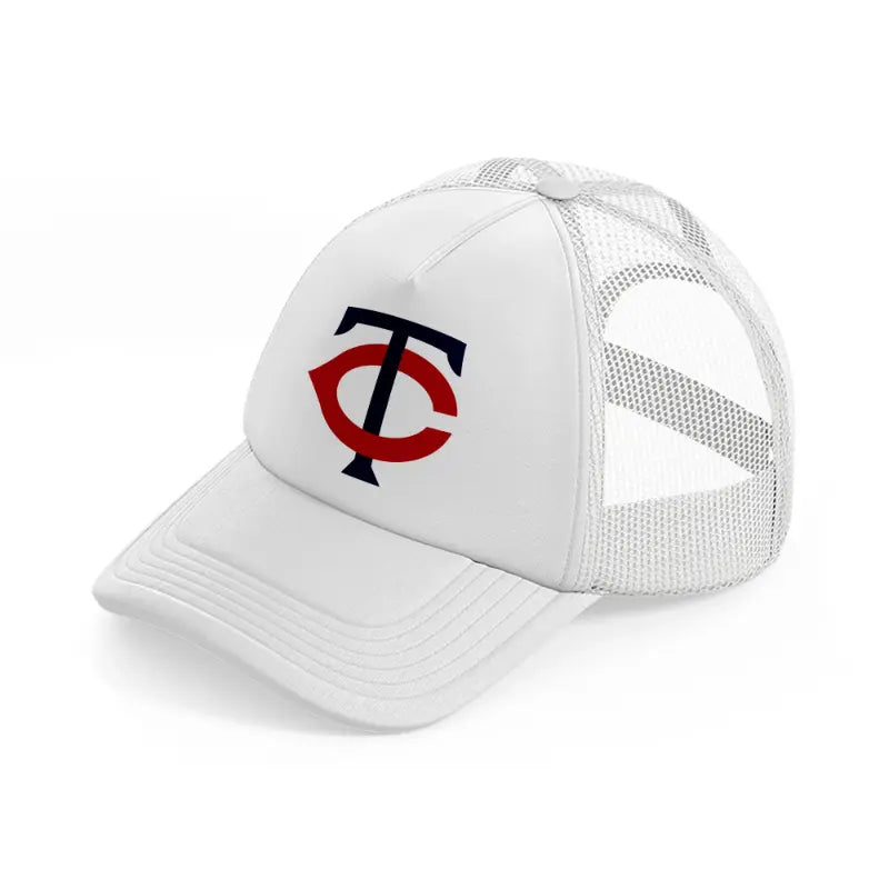 minnesota twins letters white trucker hat