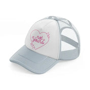 not yours grey trucker hat