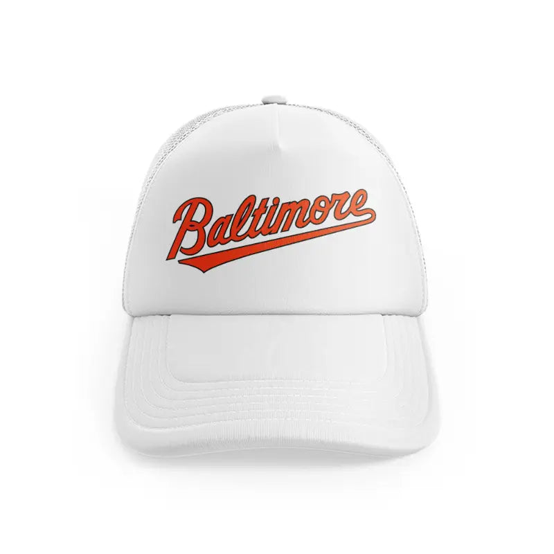 Baltimore Logowhitefront view