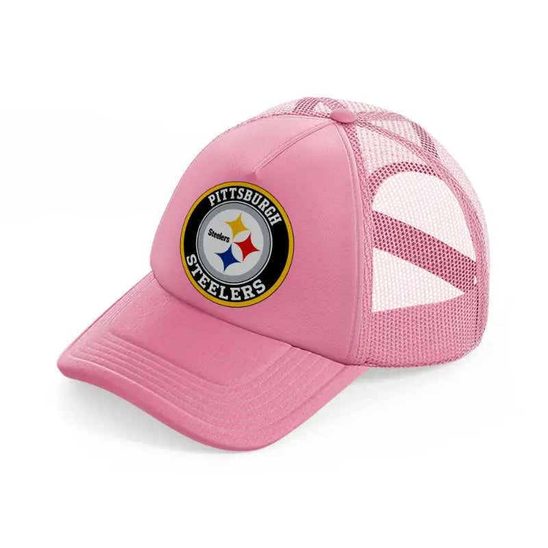 pittsburgh steelers pink trucker hat