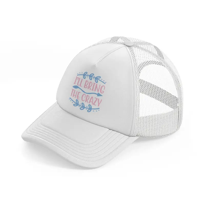 7 white trucker hat