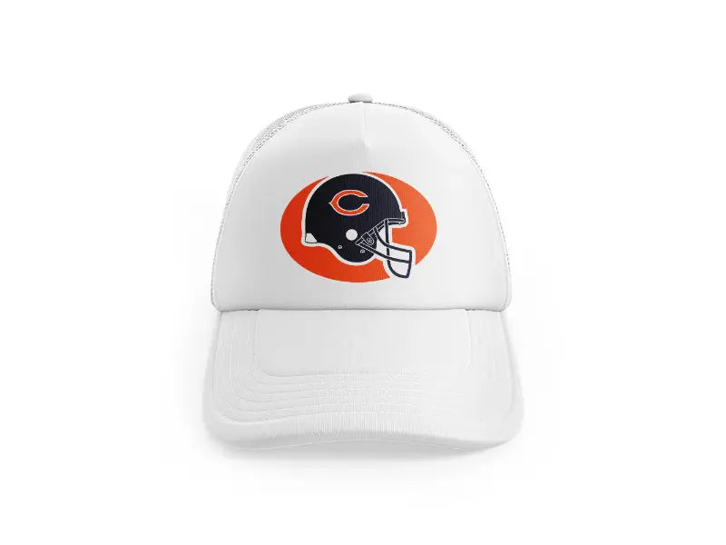 Chicago Bears Helmetwhitefront view