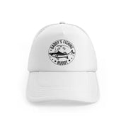 Daddy's Fishing Buddy Roundwhitefront view