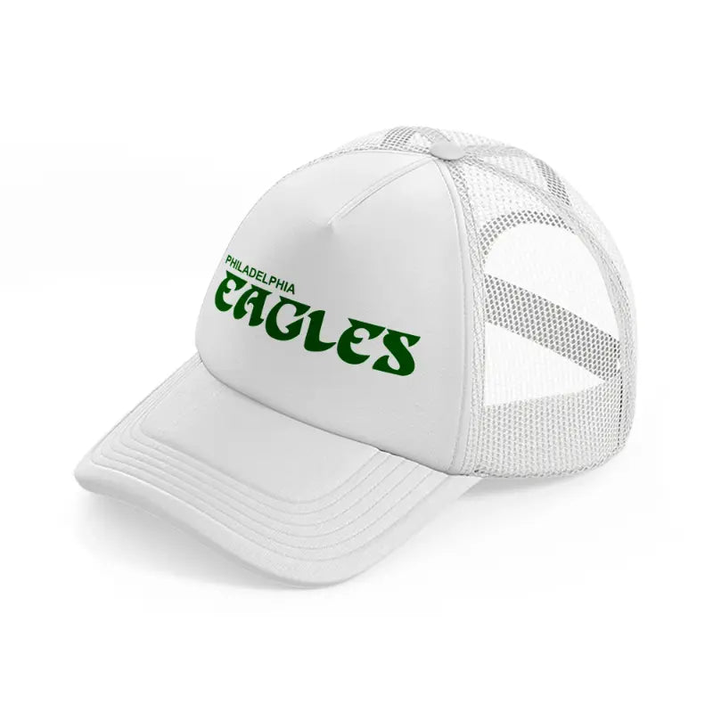 philadelphia eagles vintage white trucker hat