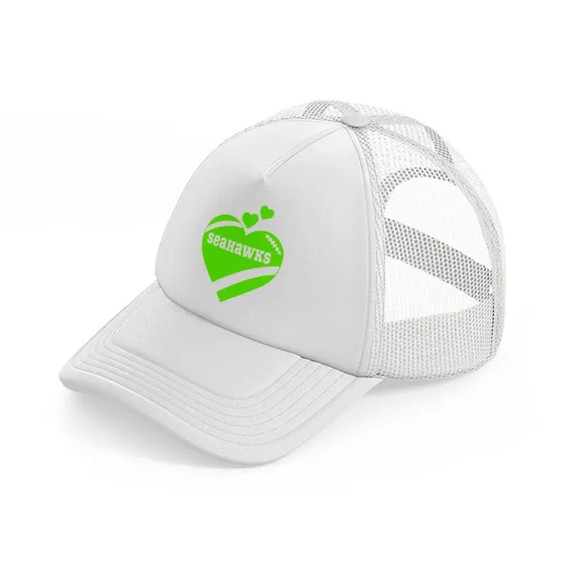 seattle seahawks lover white trucker hat