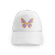 Colorful Butterflywhitefront view