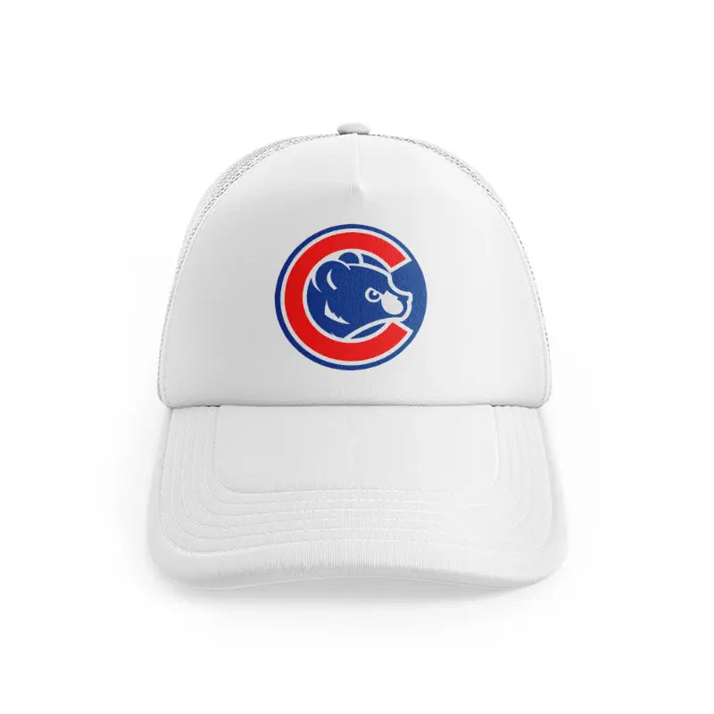 Chicago Cubs Minimalistwhitefront view