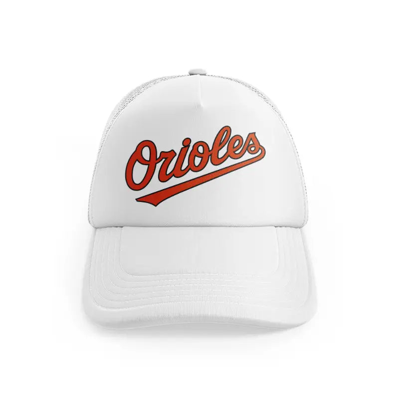 Orioles Fanwhitefront view