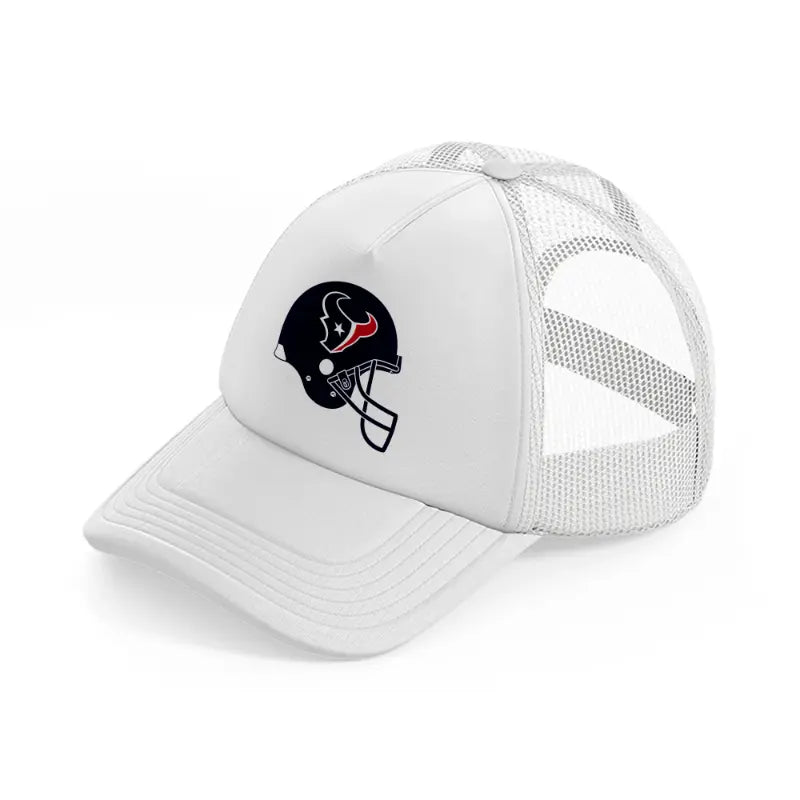 houston texans helmet white trucker hat