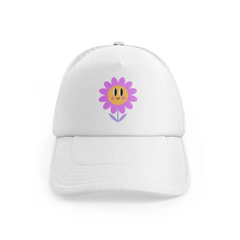 Smiley Flowerwhitefront view