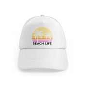 Beach Life Retro Sunwhitefront view