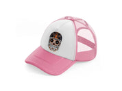 chicago bears mexican helmet pink and white trucker hat