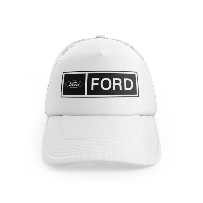 Ford B&wwhitefront view