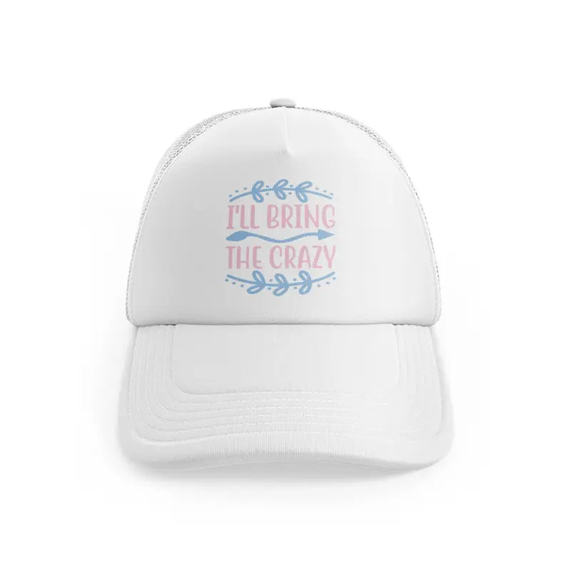 7 white trucker hat