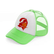 tampa bay buccaneers retro lime green trucker hat