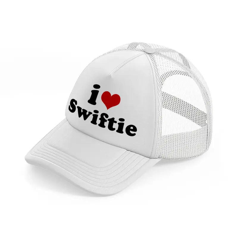 i love swiftie white trucker hat