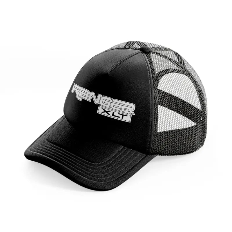 ranger xlt black trucker hat