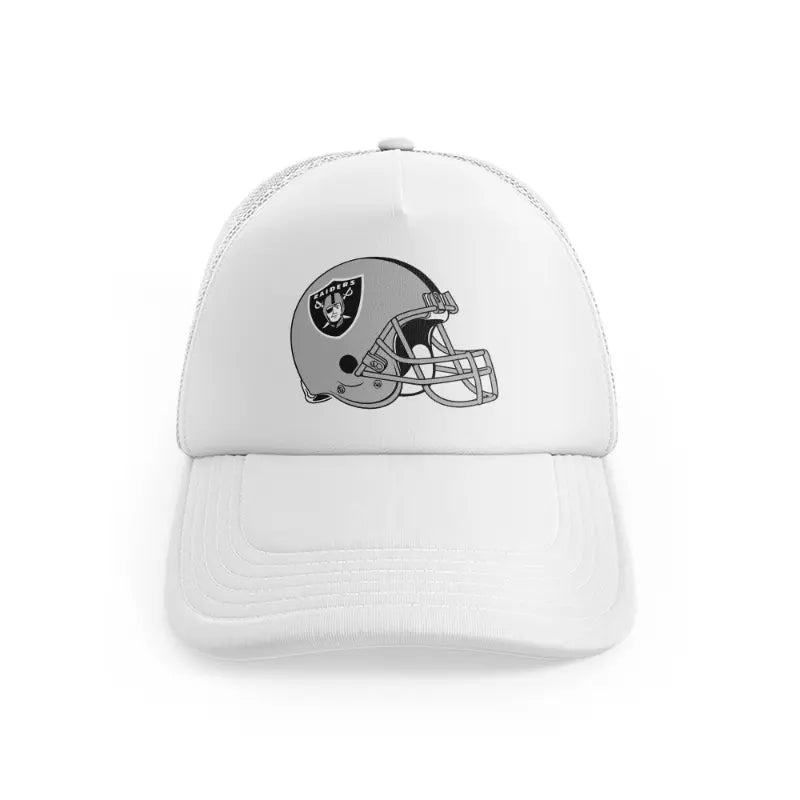 Oakland Raiders Helmetwhitefront view