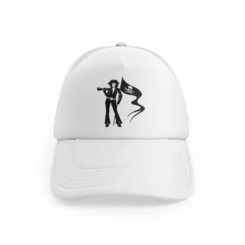 Pirate & Flagwhitefront view