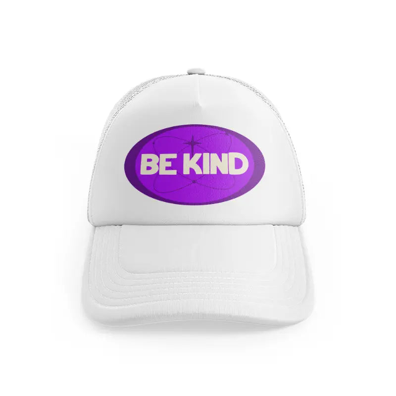 Purple Be Kindwhitefront view